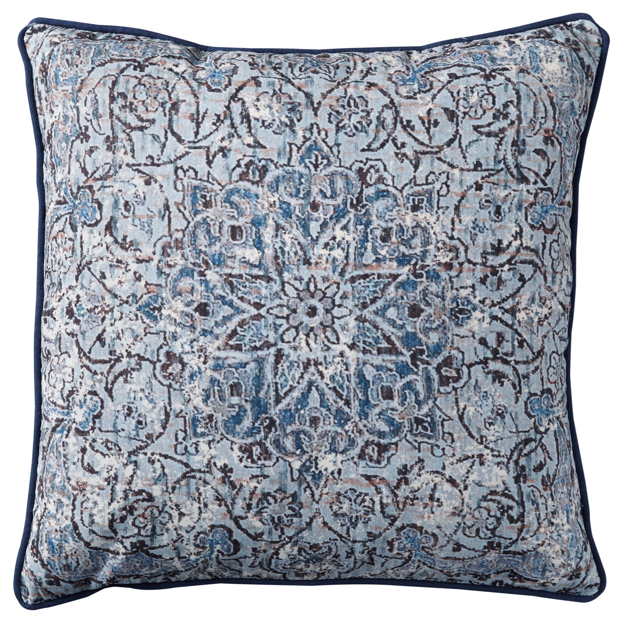 Signature Design by Ashley Pillows A1000779P Mariah Blue Pillow Beck